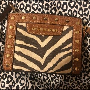 Michael Kors zebra crossbody
